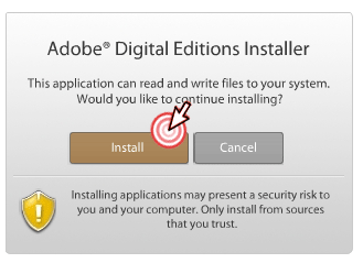 Adobe Digital Editions Screen Shot