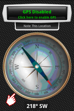 Compass Screen Shot