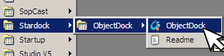 ObjectDock Screen Shot